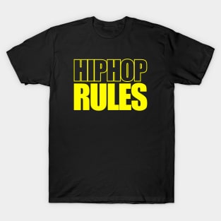 Hiphop Rules T-Shirt